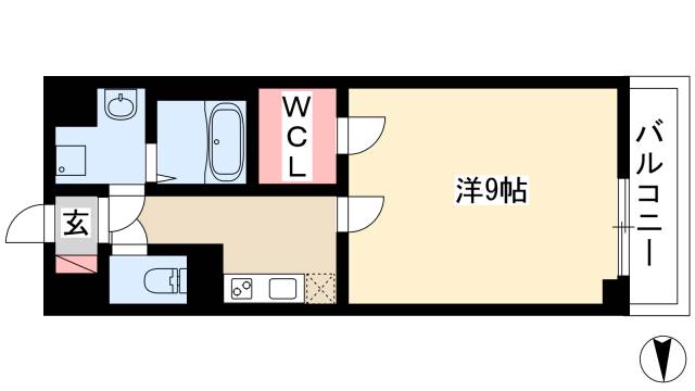 ツインアウルズの間取り写真