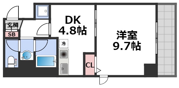 BELLA VISTA セイビの間取り写真