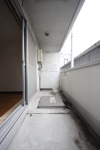 バルコニー　写真は別タイプのお部屋となります。