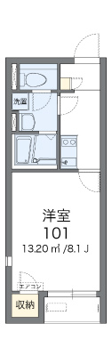 レオネクストひばりの間取り