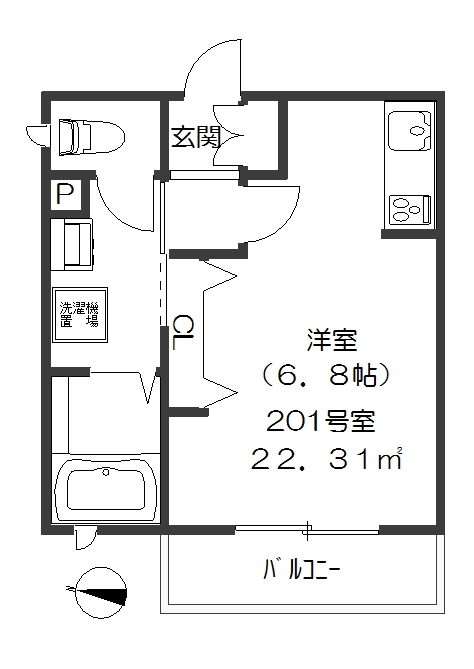 A-II　BLDの間取り