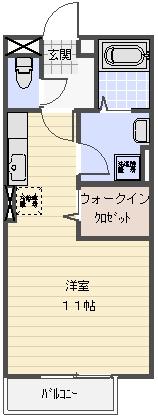 リビングタウンえどばしＢの間取り