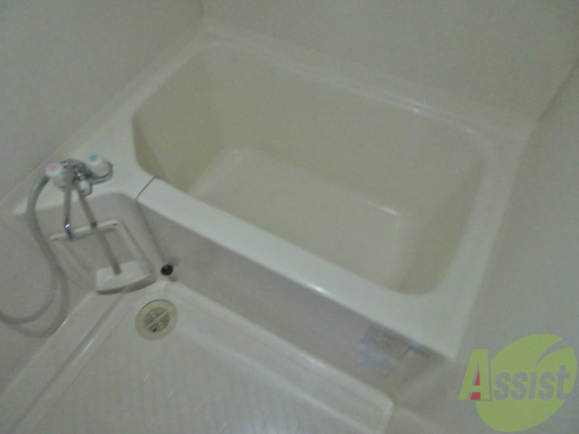 バス・シャワールーム　浴室はゆったりと浸かれるサイズ感になっていますね。