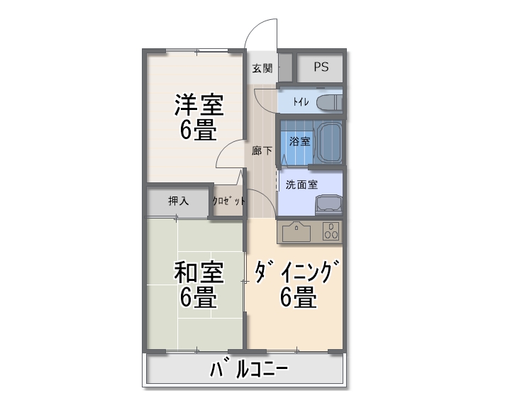 グランシティ・ニュートンの間取り