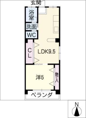 第三いとう東明ハウスの間取り