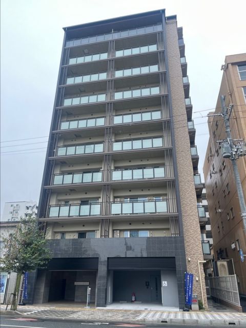 ユニハイム京都七条通り　801号室の建物外観