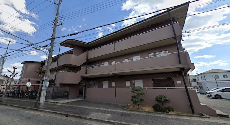 明石市西明石東町のマンションの建物外観