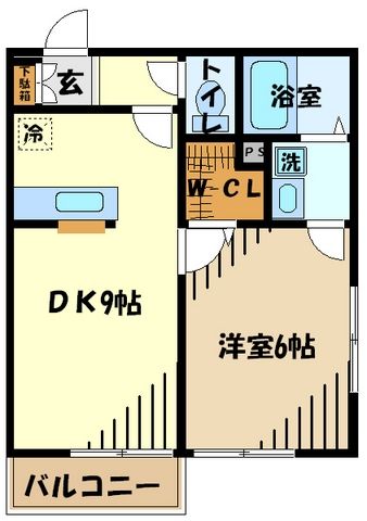 セレ青梅の間取り