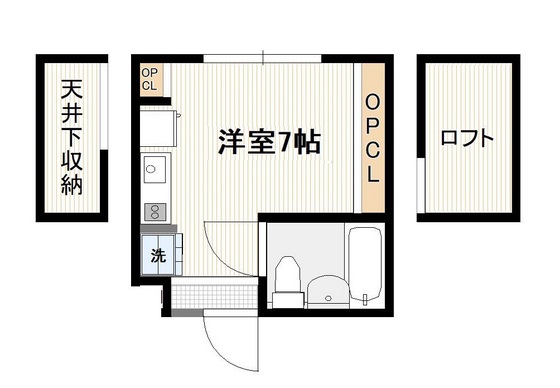 ラフテルの間取り