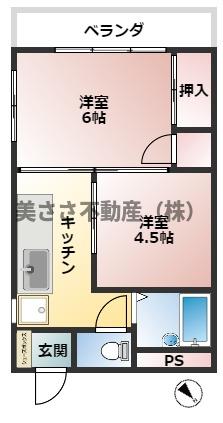 吉田コーポの間取り