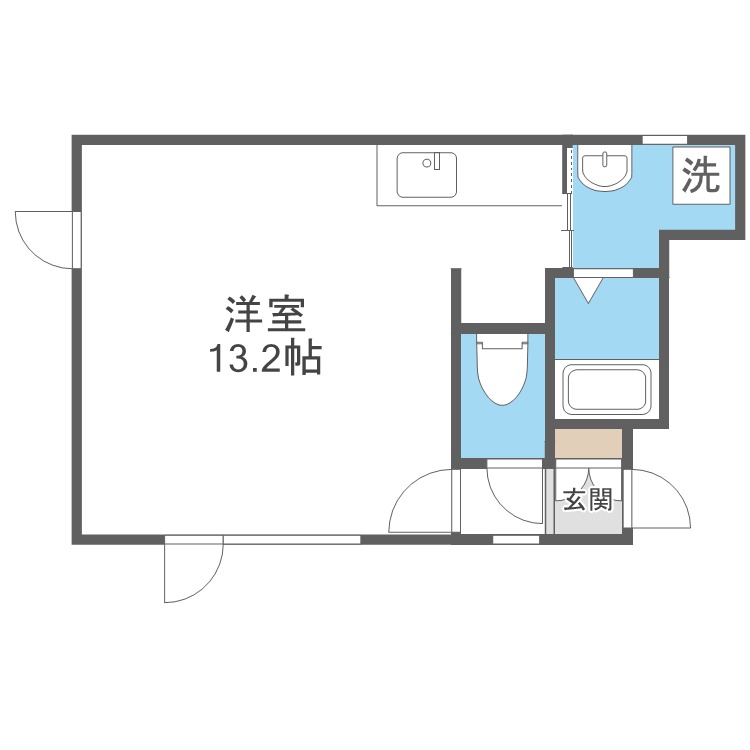 わっず福住の間取り