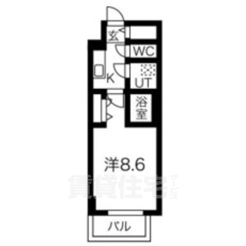 ファステート名古屋駅前アルティスの間取り