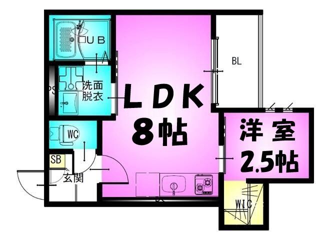 REGALEST大宮の間取り