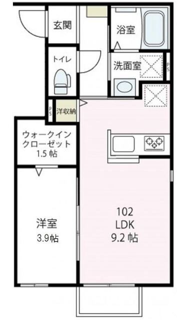 フェリキタスの間取り