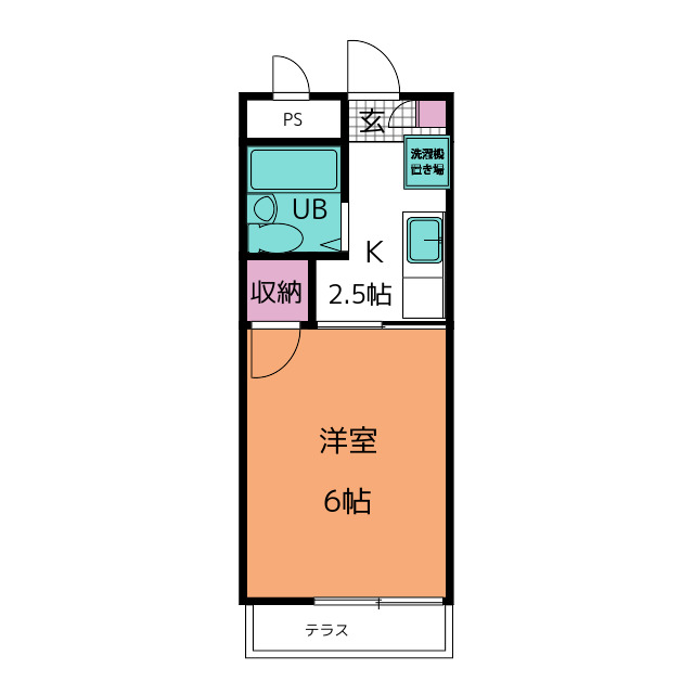 ハイツ神田の間取り