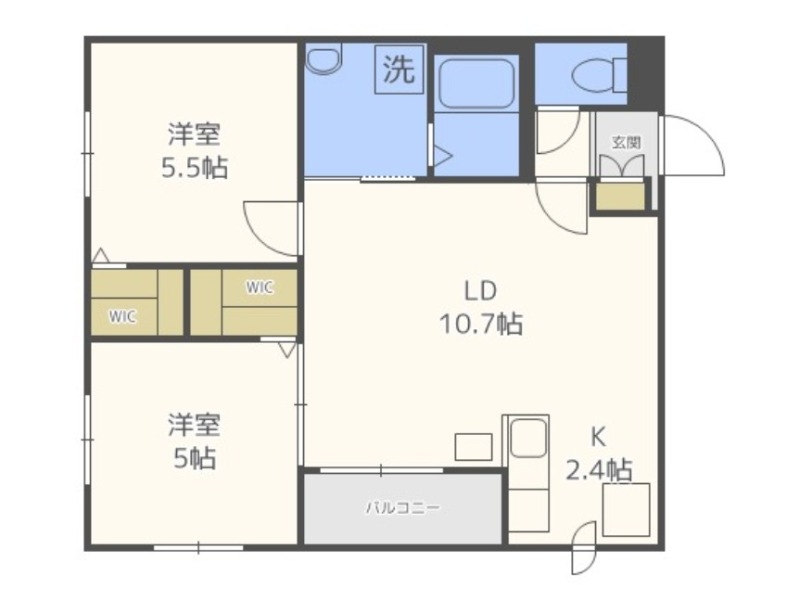 NOON南山鼻の間取り