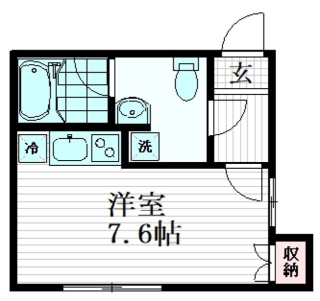 カーム検見川の間取り