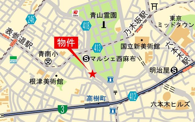 【ＧＲＡＮＰＡＳＥＯ西麻布IIのその他共有部分】