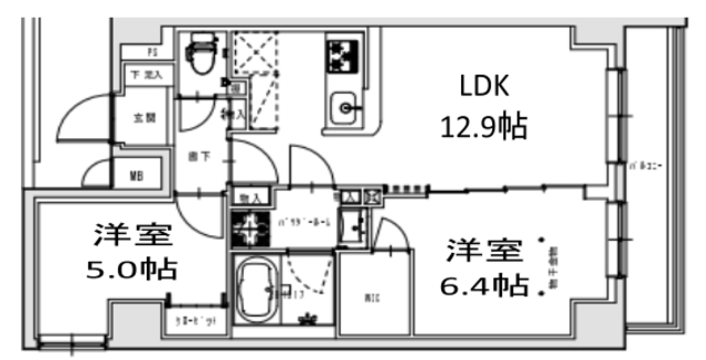 S-RESIDENCE王子Terceraの間取り