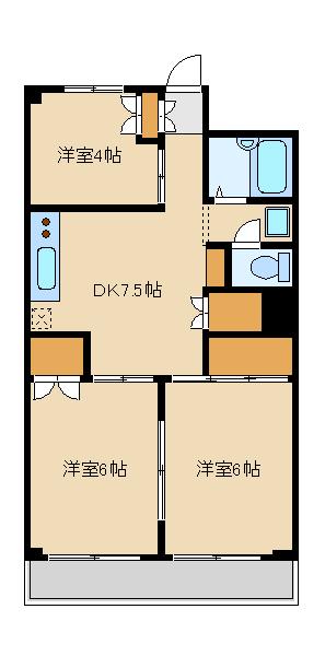 グリーンコーポの間取り