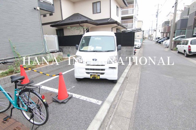 【レオパレスサンライズ船橋の駐車場】