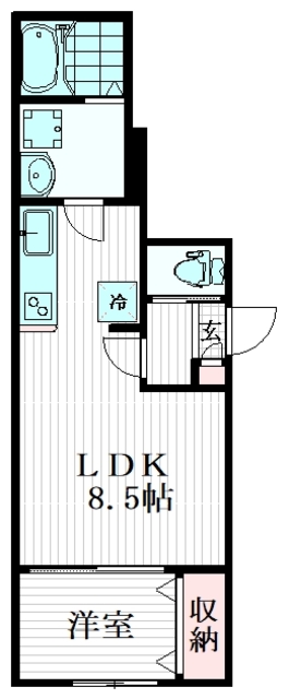 KLEIS北越谷IIIの間取り