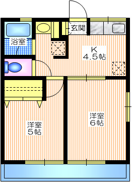 シティハイム　湘南の間取り