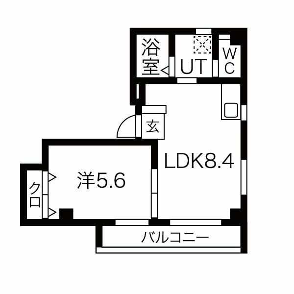 HIGH WOODS YAMATEの間取り