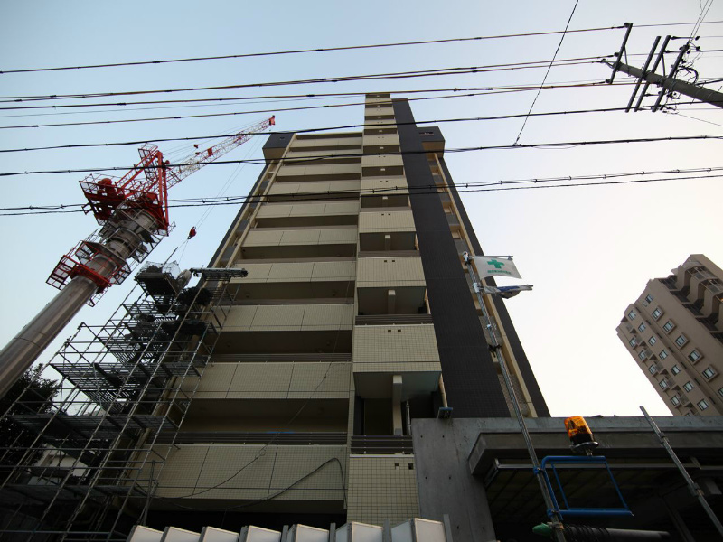 名古屋市東区相生町のマンションの建物外観