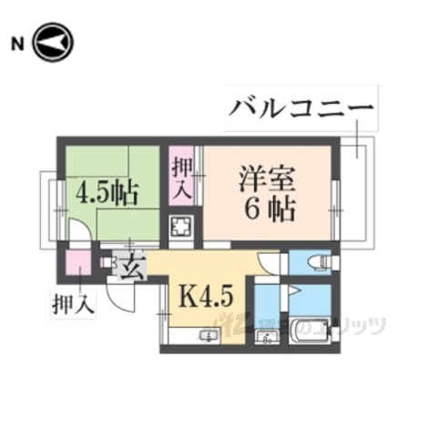 サンハイツの間取り