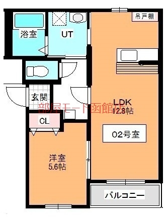 インフィニティの間取り