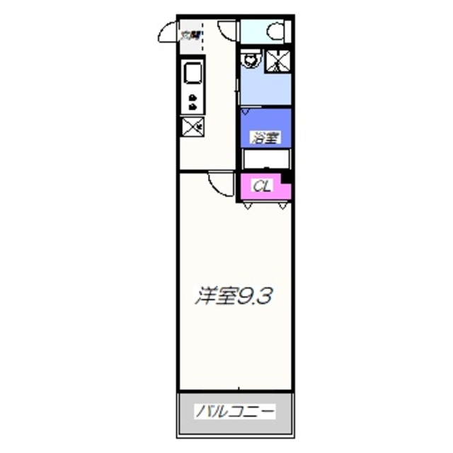 レクラン七道の間取り