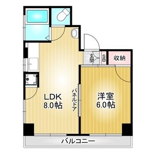 ハイネス桜山の間取り