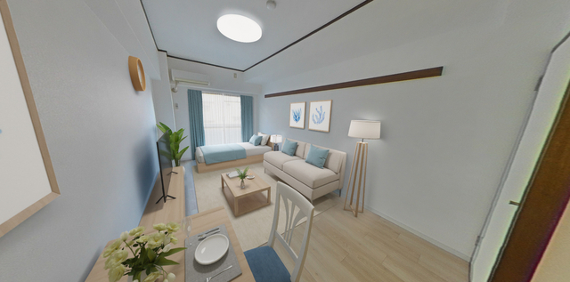 居室・リビング　家具はＣＧです