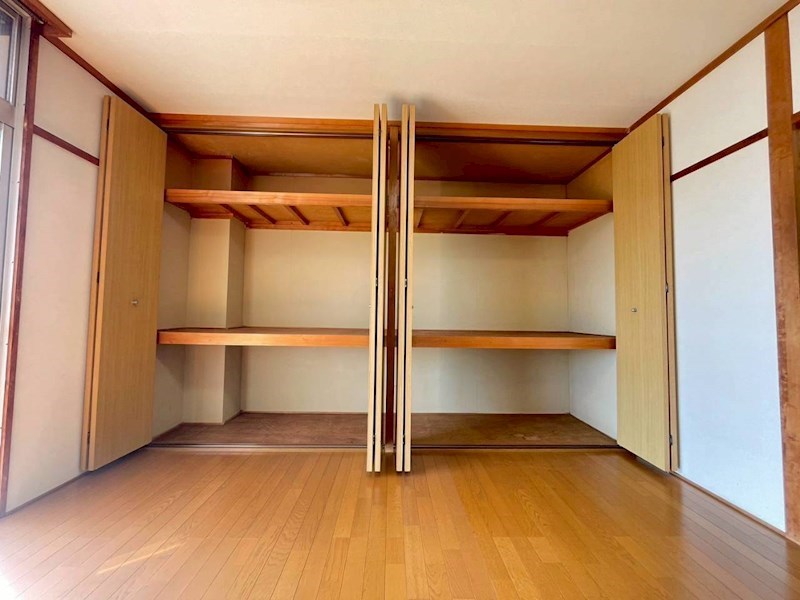 収納　豊富な収納量です。