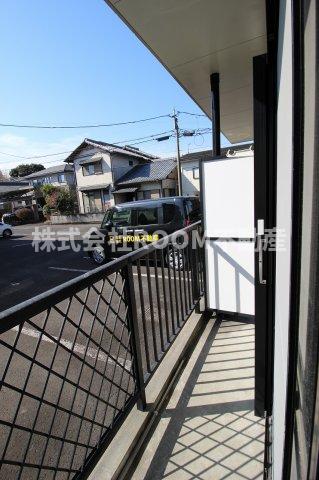 バルコニー　広々としたバルコニーです