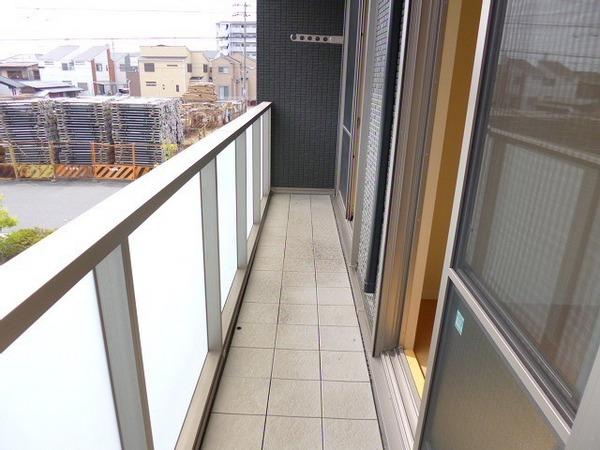 バルコニー　日当たり良好！