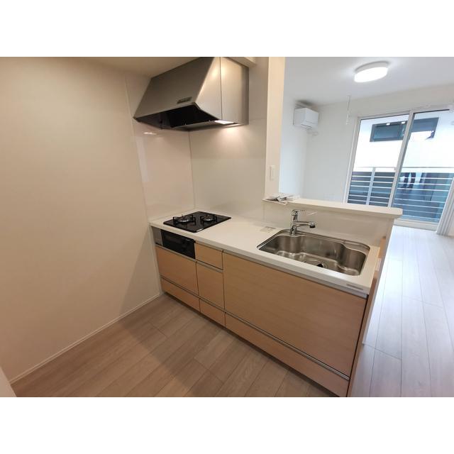 キッチン　建築中