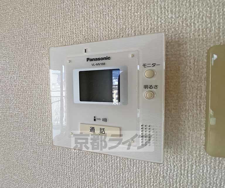 セキュリティ　モニターで来客確認できるので安心です。