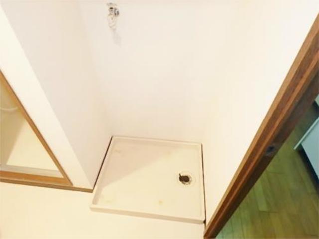 セキュリティ　室内に洗濯機置けます