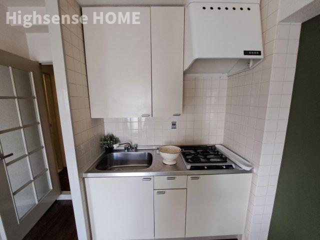 キッチン　コンパクトなキッチンで掃除もラクラク