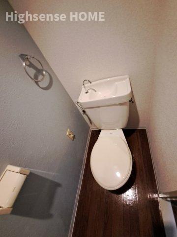 トイレ　ゆったりとした空間のトイレです