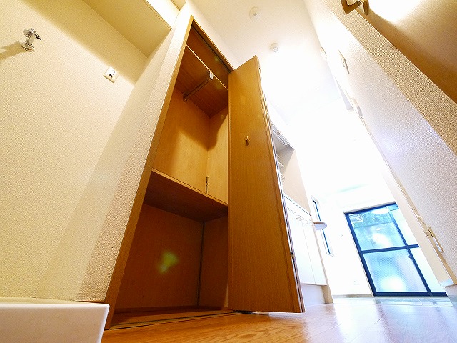 収納　大きなスペースがあり、収納には困りません