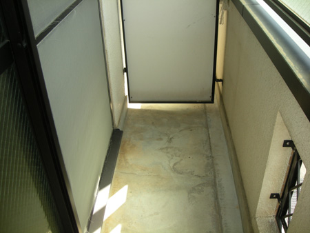 バルコニー　バルコニーがあります