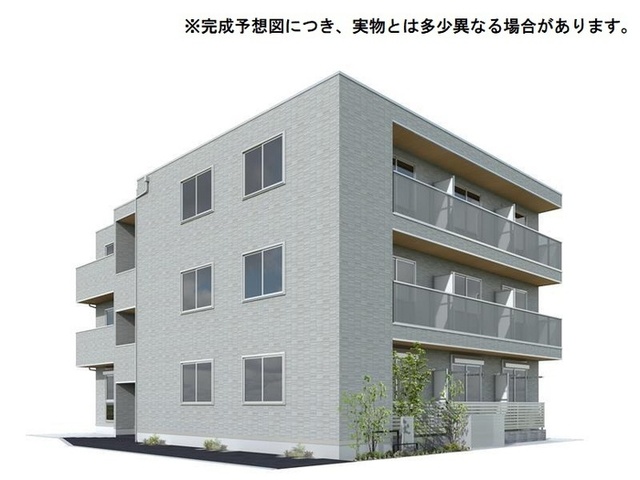 建物外観　※完成予想図につき、実物とは多少異なる場合があります。