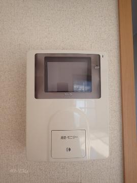 セキュリティ　カメラ付インターホン（イメージ）