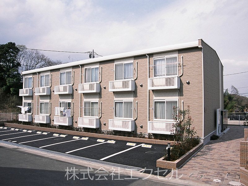 建物外観　家具家電付きのお部屋です。