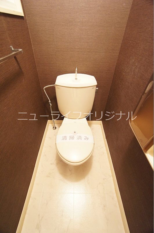 トイレ　バス・トイレが独立タイプで快適な毎日をお過ごしいただけます