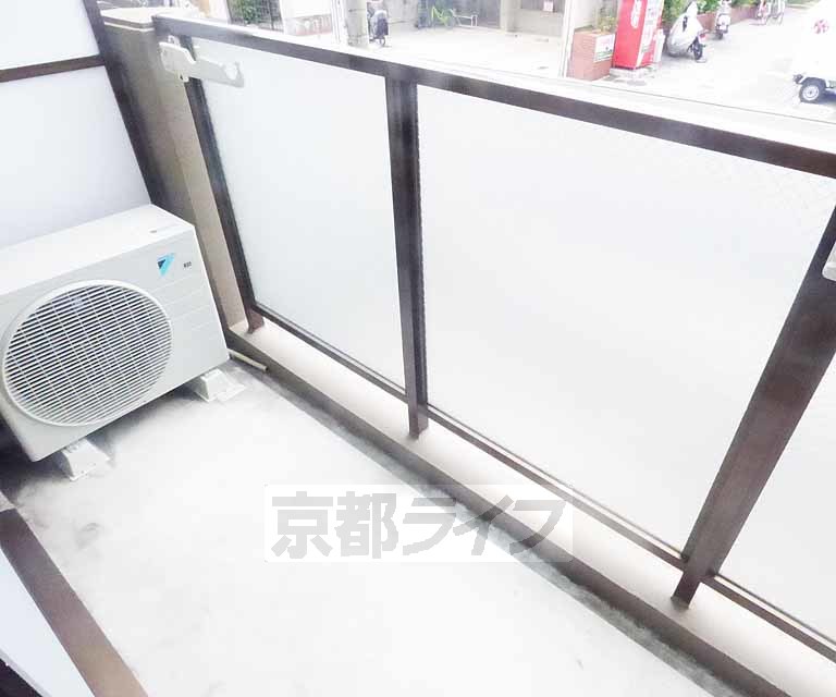 バルコニー　日当たり良好。