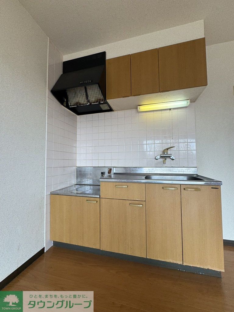 キッチン　2口コンロが設置できます